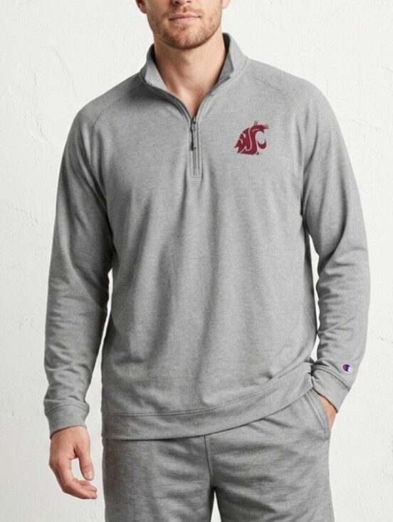 Champion Other - Champion Washington State University Quarter Zip Jacket 2XL Lightweight